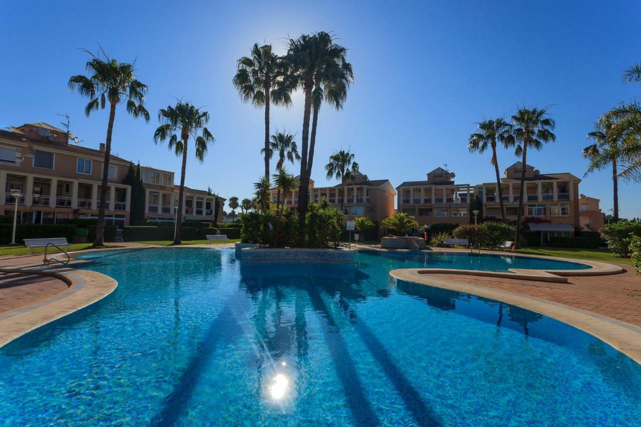 Apartamento Playa Con Piscina Y Terraza En Urbanizacion De Lujo Dénia Exterior foto